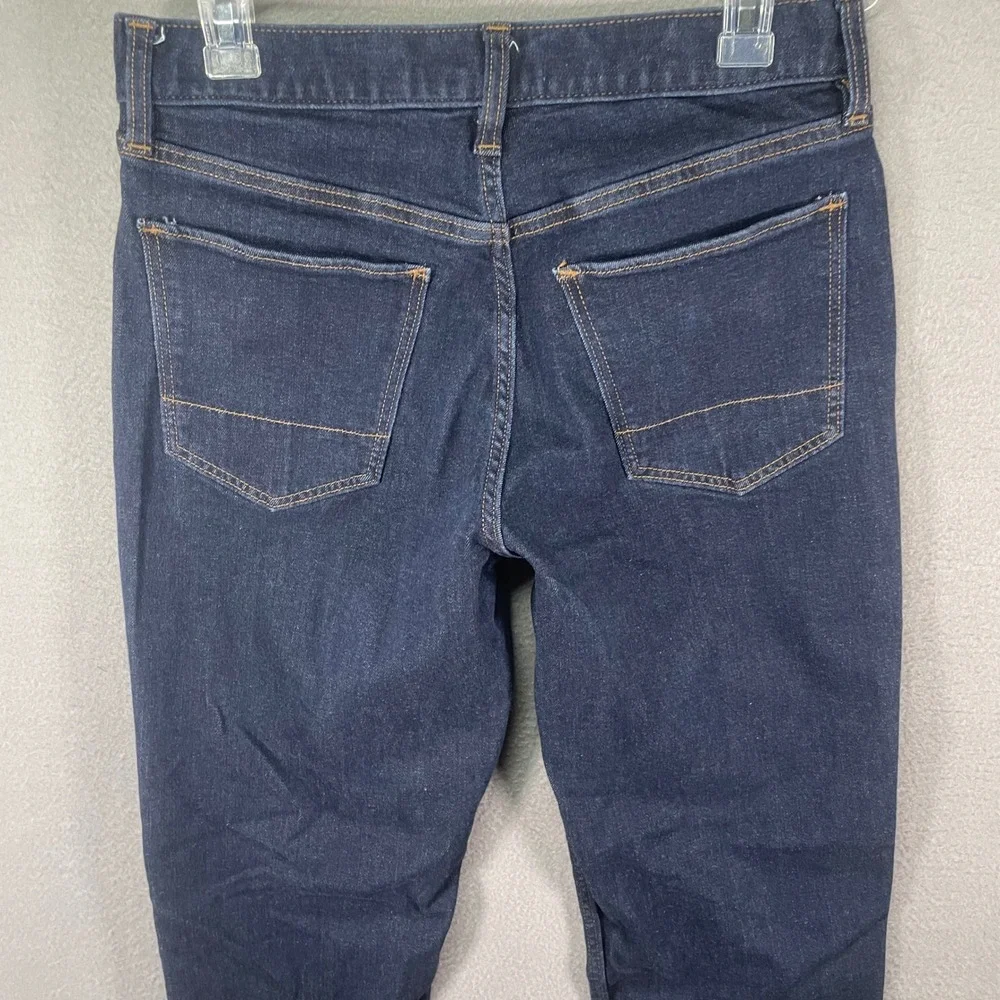 Banana Republic Travel Athletic Jeans Mens 30x32 Indigo Rinse‎ Wash Excellent